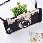 3D' Retro Camera Cases With Lanyard Strap - flexedcase