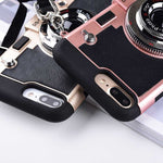 3D' Retro Camera Cases With Lanyard Strap - flexedcase
