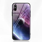 Stars Space Tempered Glass Case - flexedcase