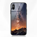 Stars Space Tempered Glass Case - flexedcase