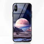 Stars Space Tempered Glass Case - flexedcase