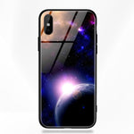 Stars Space Tempered Glass Case - flexedcase