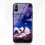 Stars Space Tempered Glass Case - flexedcase