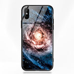 Stars Space Tempered Glass Case - flexedcase