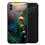 Stars Space Tempered Glass Case - flexedcase