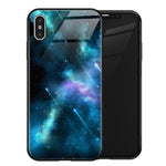 Stars Space Tempered Glass Case - flexedcase