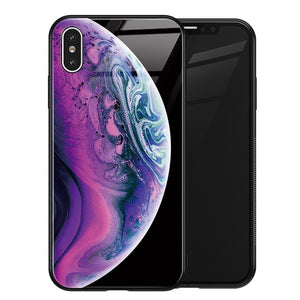 Stars Space Tempered Glass Case - flexedcase