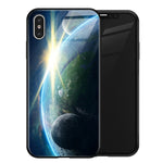 Stars Space Tempered Glass Case - flexedcase