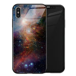 Stars Space Tempered Glass Case - flexedcase