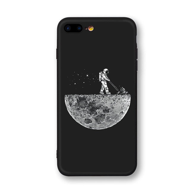 Space Moon Planet Star Astronaut Phone Cases - flexedcase