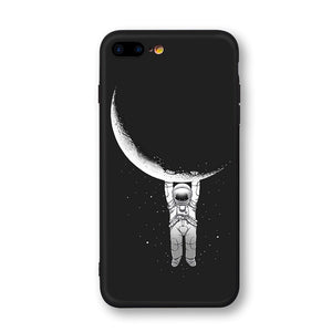 Space Moon Planet Star Astronaut Phone Cases - flexedcase