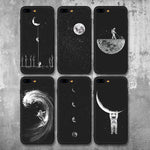 Space Moon Planet Star Astronaut Phone Cases - flexedcase